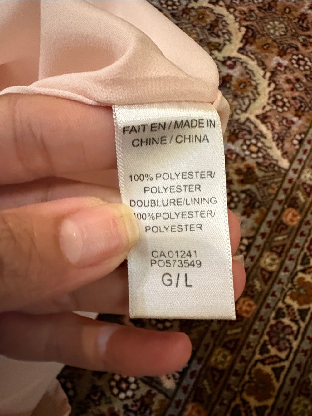 Simons Light Pink Shift Dress with Cat Print - Picture 6 of 6